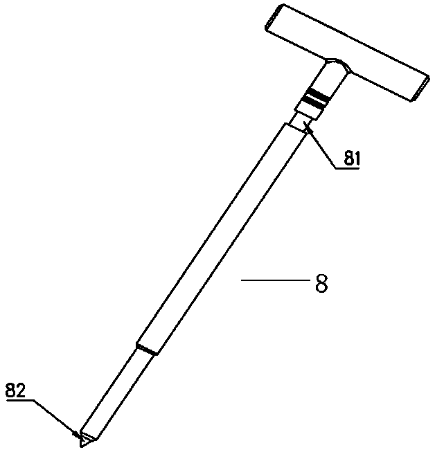 Bone nail and remote end nail locking sighting system thereof