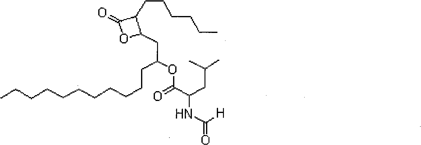 Method for preparing orlistat