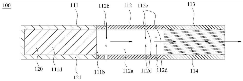 Aerosol matrix structure and aerosol generating device