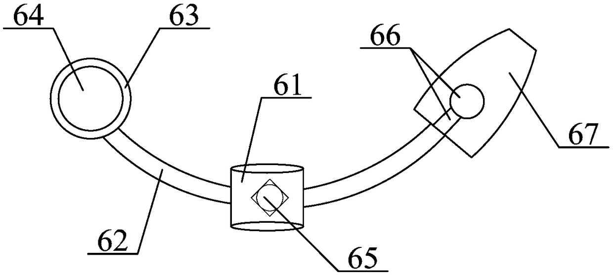 Precise automatic revolving riveting machine