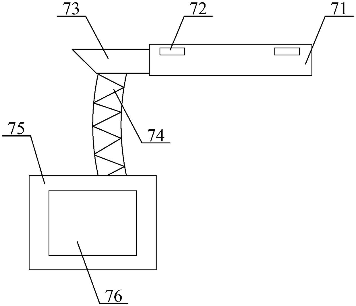 Precise automatic revolving riveting machine