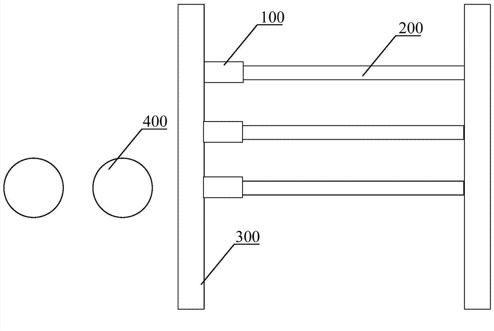 Foundation pit support force real-time control system and method