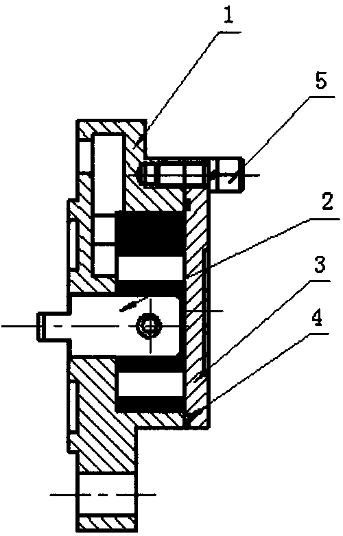 Large-flow engine oil pump of internal combustion