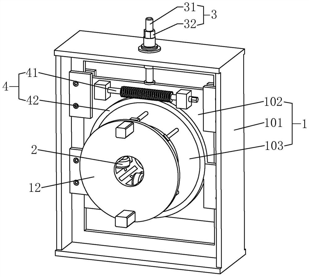 Square tube roller device and square tube squaring machine applying same