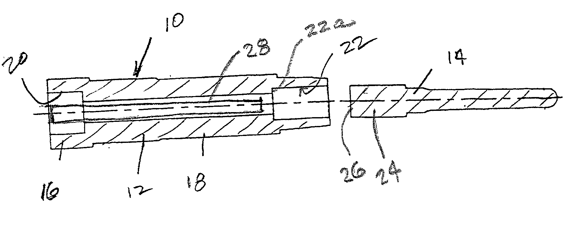 Core for injection molding tools