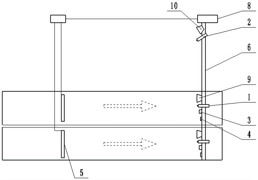 Dynamic vehicle information collecting device