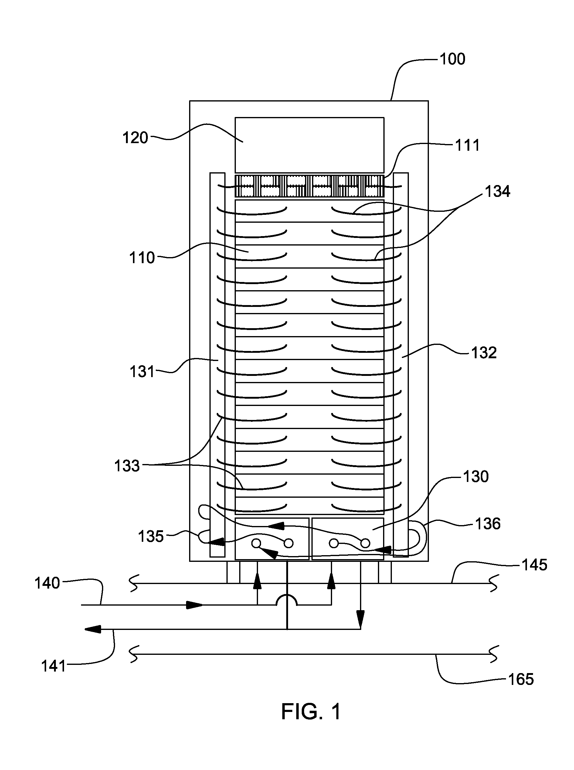 Heat sink structure with a vapor-permeable membrane for two-phase cooling