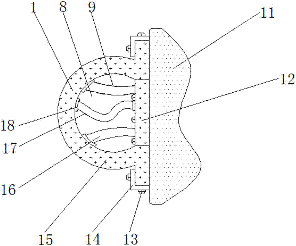 Rubber fender device