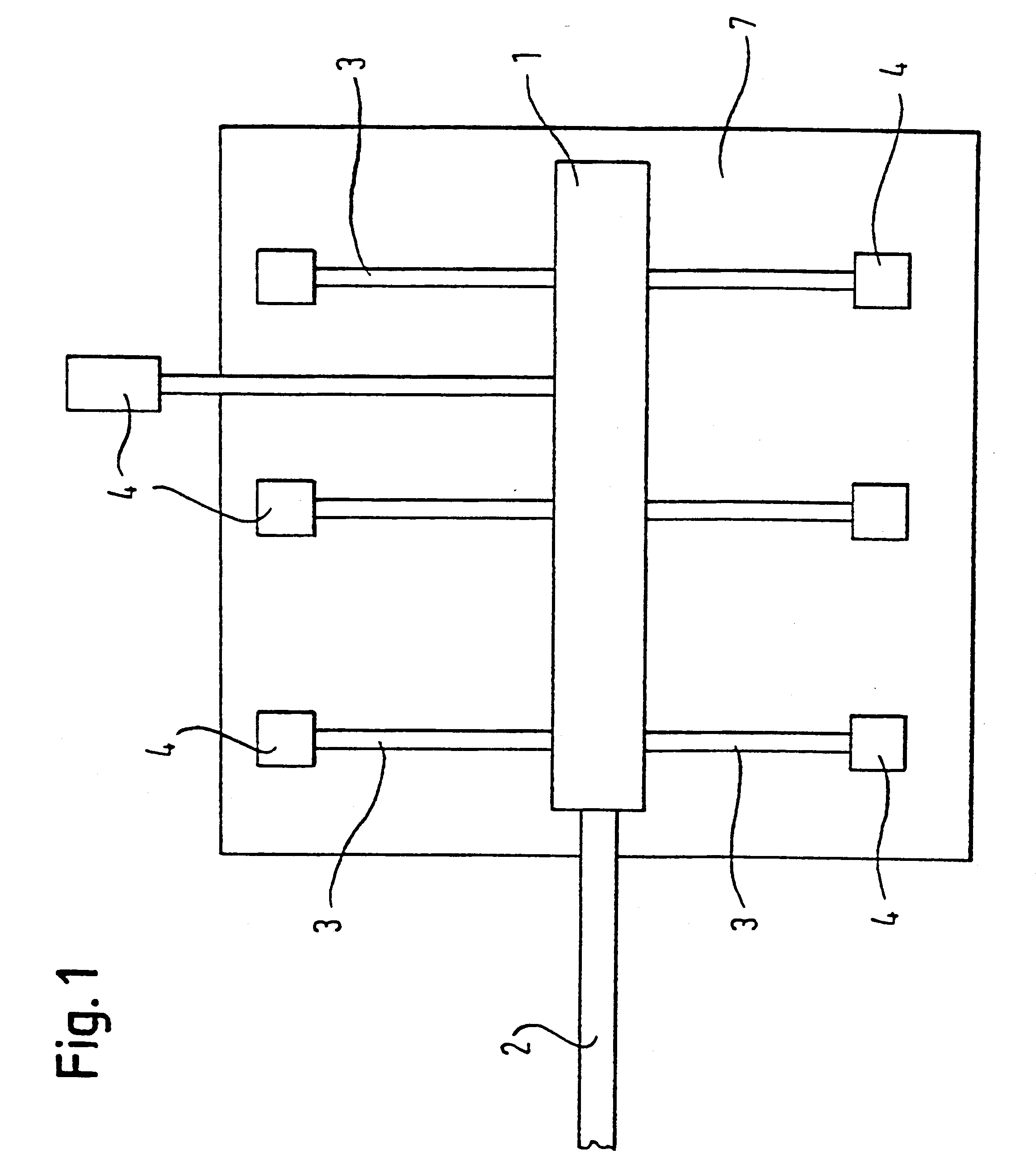 Electrical wiring system for the drive unit in vehicles