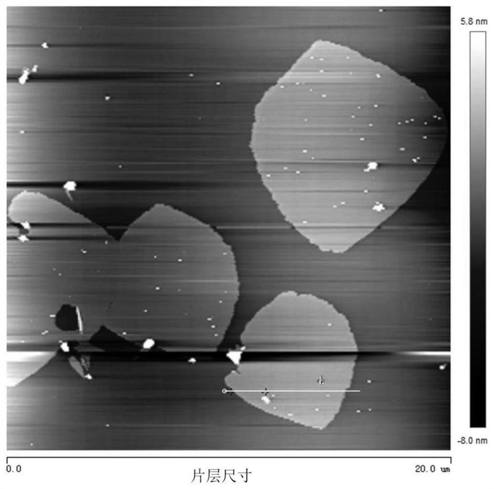 a supercritical co  <sub>2</sub> Method for preparing graphene with assisted liquid phase exfoliation