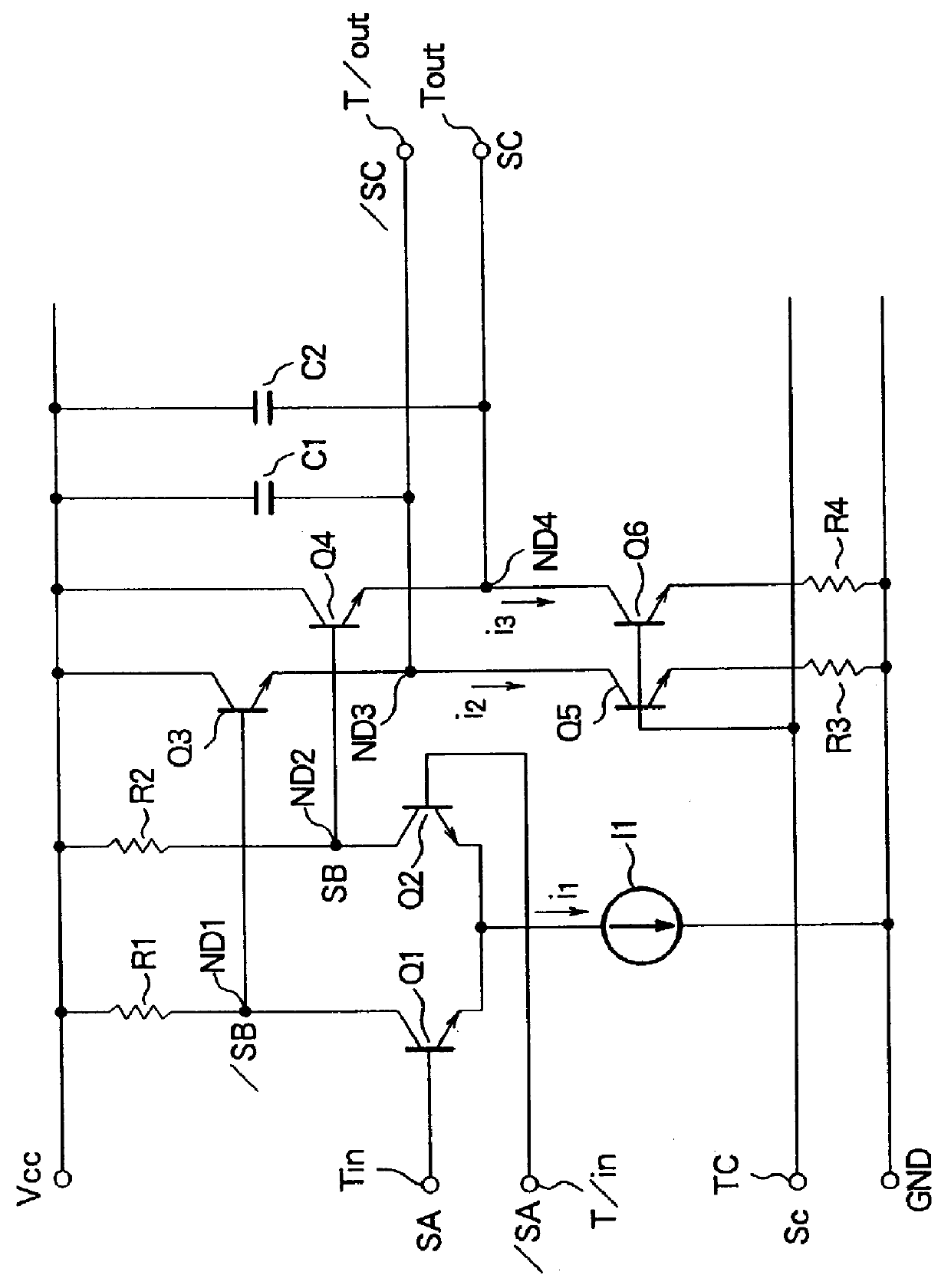 Ring oscillators having inverting and delay elements