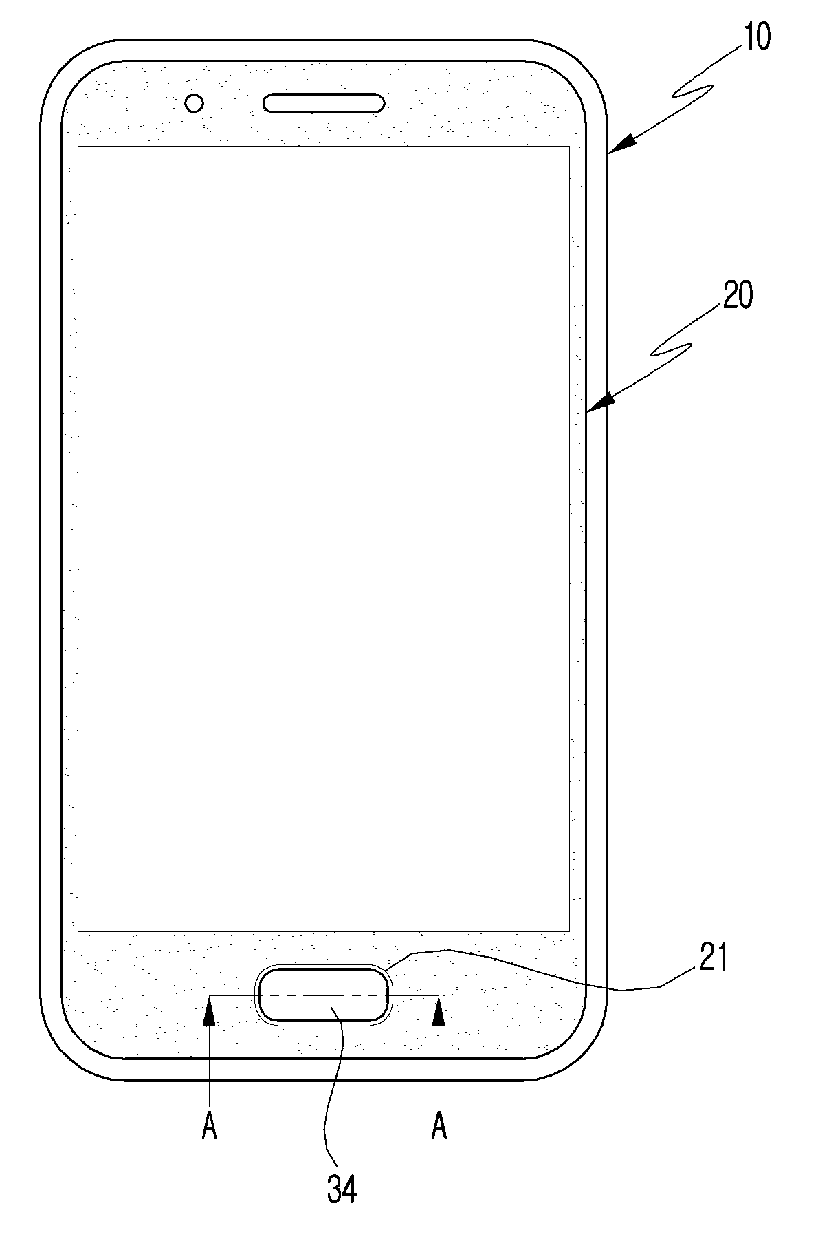 Fingerprint sensor module assembly integrated with cover window for electronic device