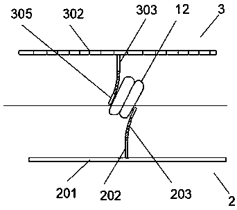 Automatic rolling and frying device for deep-fried dough sticks