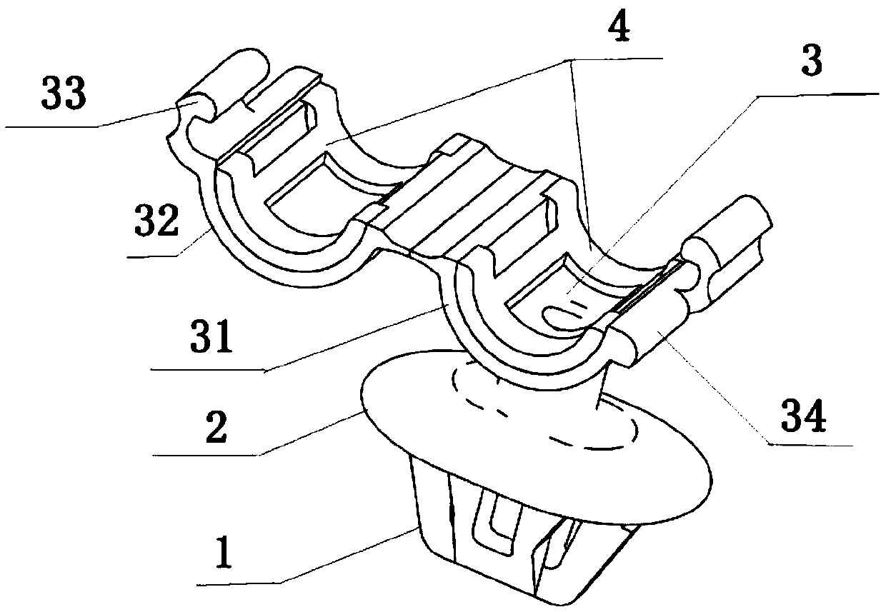 Fixing pipe clamp