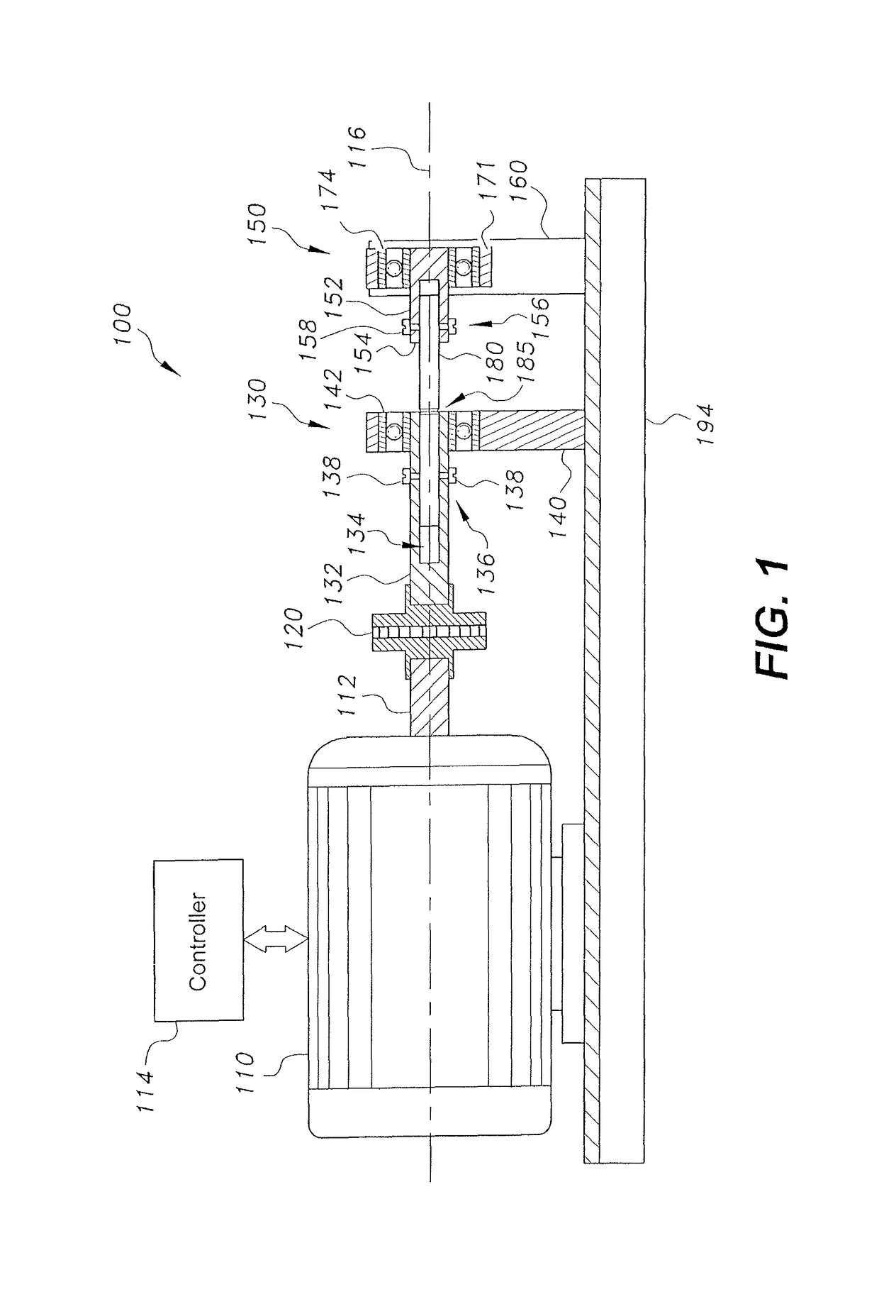 Fatigue cracking machine for circumferential notched tensile specimens