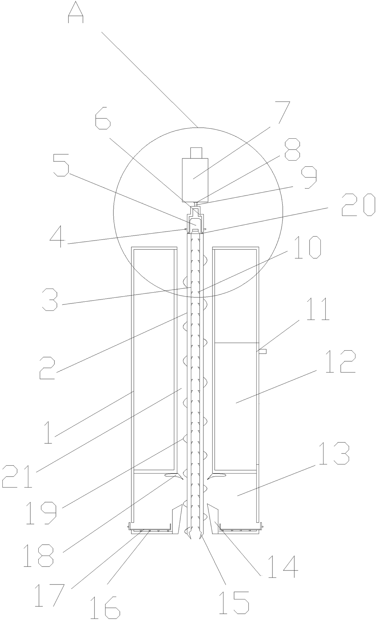 Deep soil sampler for environmental monitoring