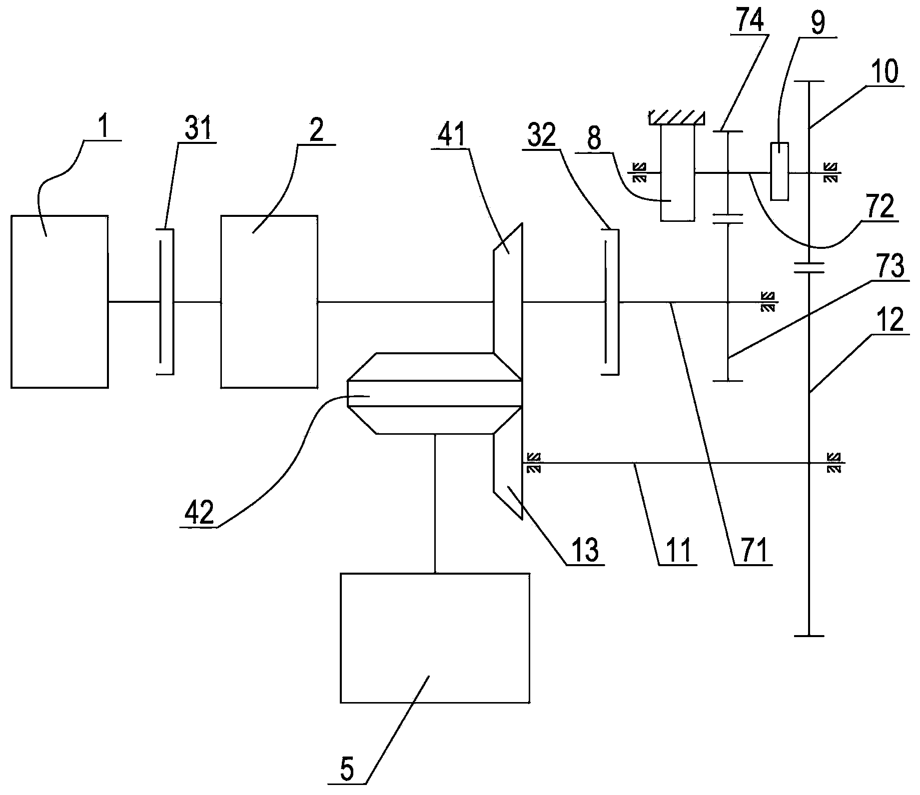 Vehicle auxiliary drive method