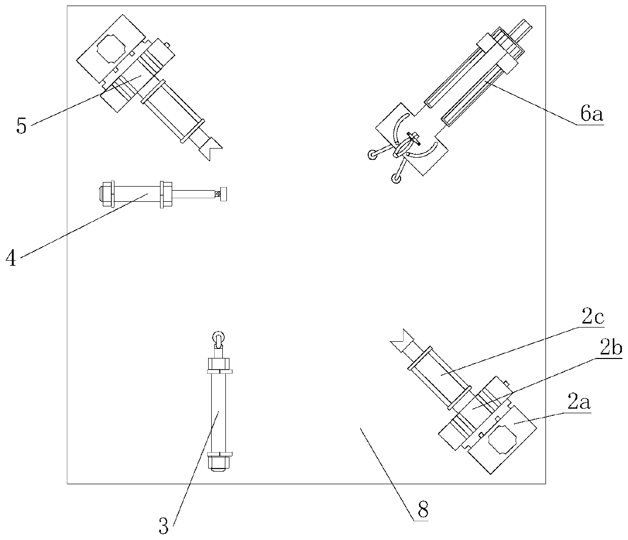 An automatic bending and welding equipment for door and window pipes