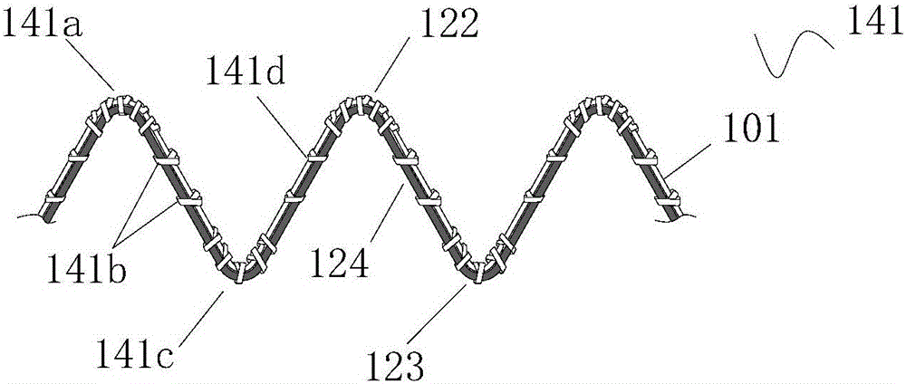 Plastic covered aortic dissection stent and aortic dissection stent