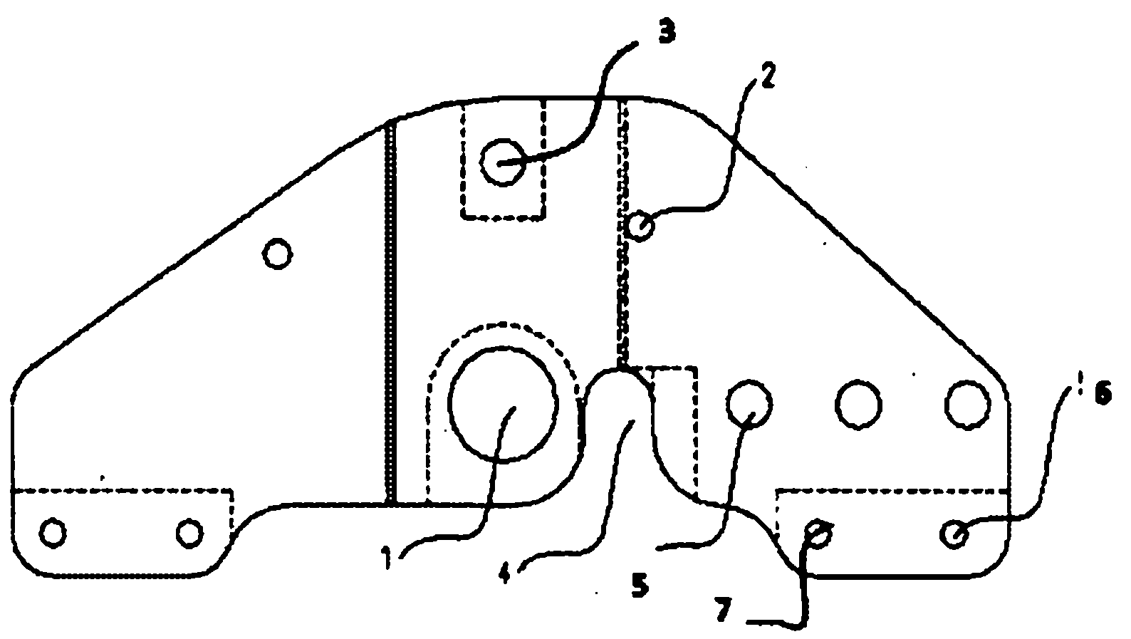 1000-Kv tension-resistant horizontal insulator charged exchange device