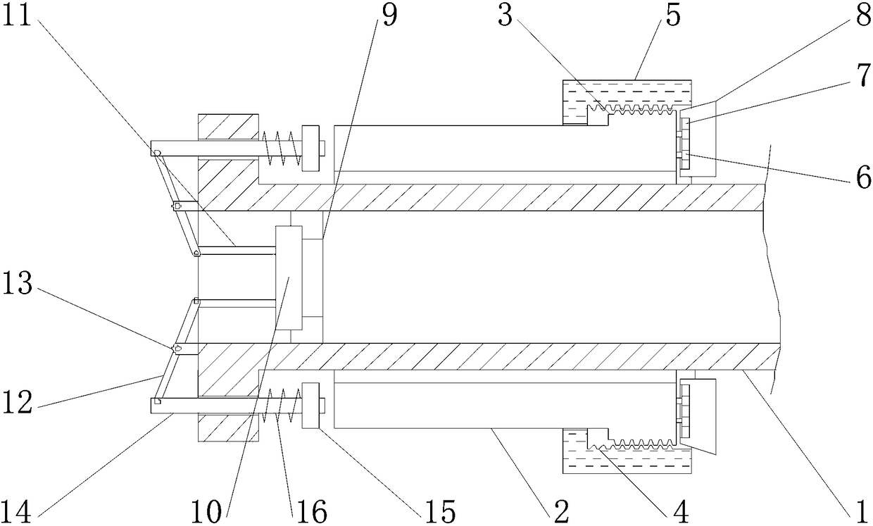 Sliding sleeve structure