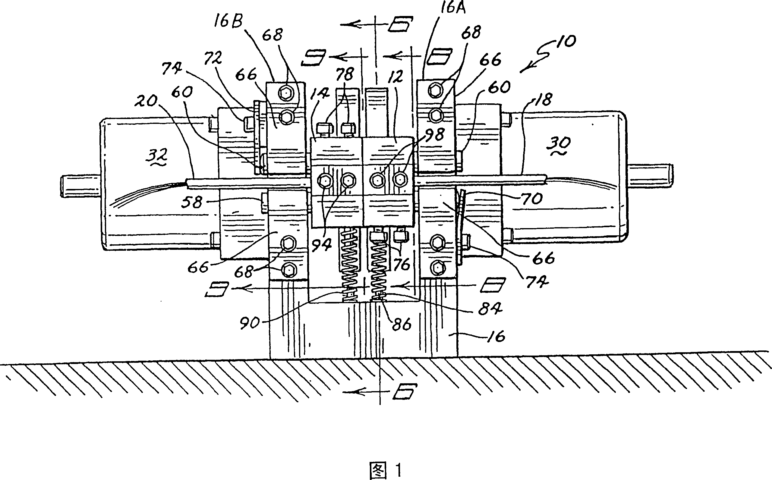 Two beam optical switch and attenuator and method of use