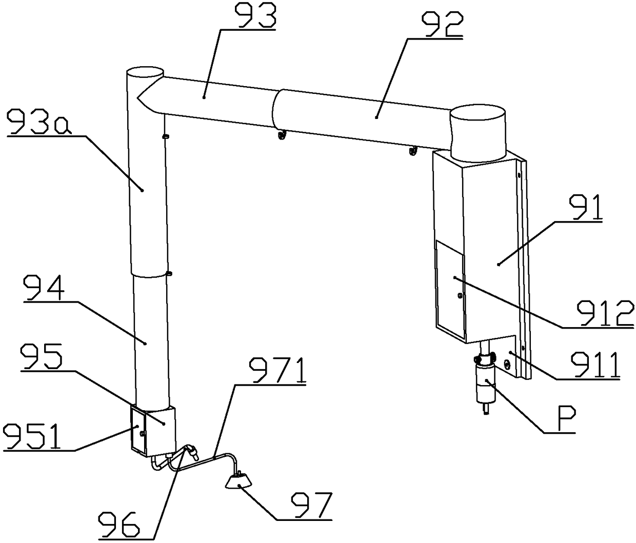 Multifunctional oxygen inhalation equipment for patient