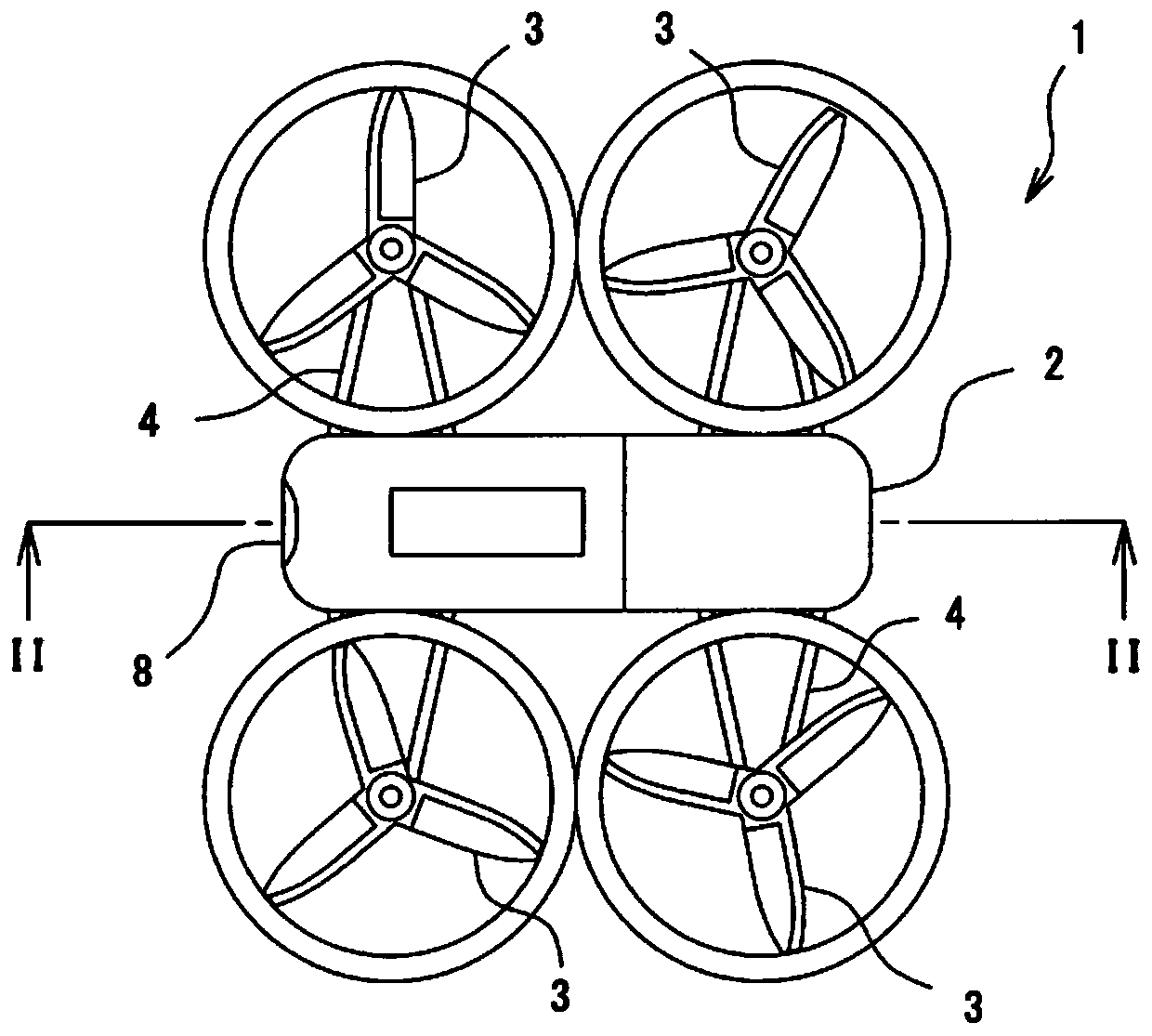 Vibration control device and unmanned aircraft