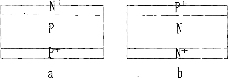 Method for preparing light thermal diffusion junction for silicon solar cell