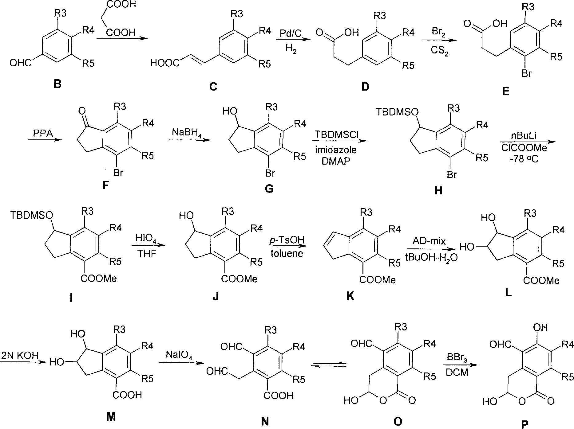 3,4-dihydro-iii 2 benzopyran-1 ketone kind compound, its preparation method and use