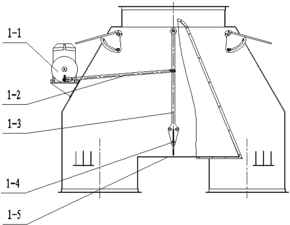 Furnace-free front storage bin feeding device for biomass power plant