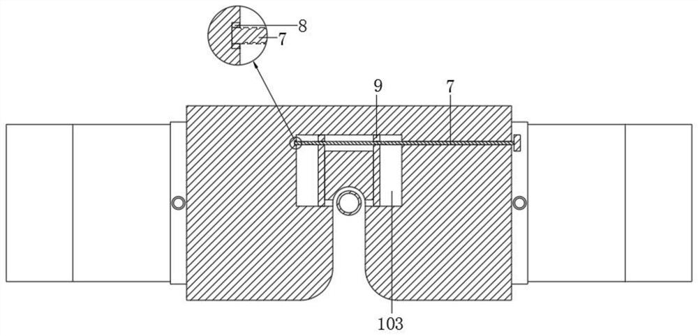 Catheter fixing device for gastrointestinal surgery