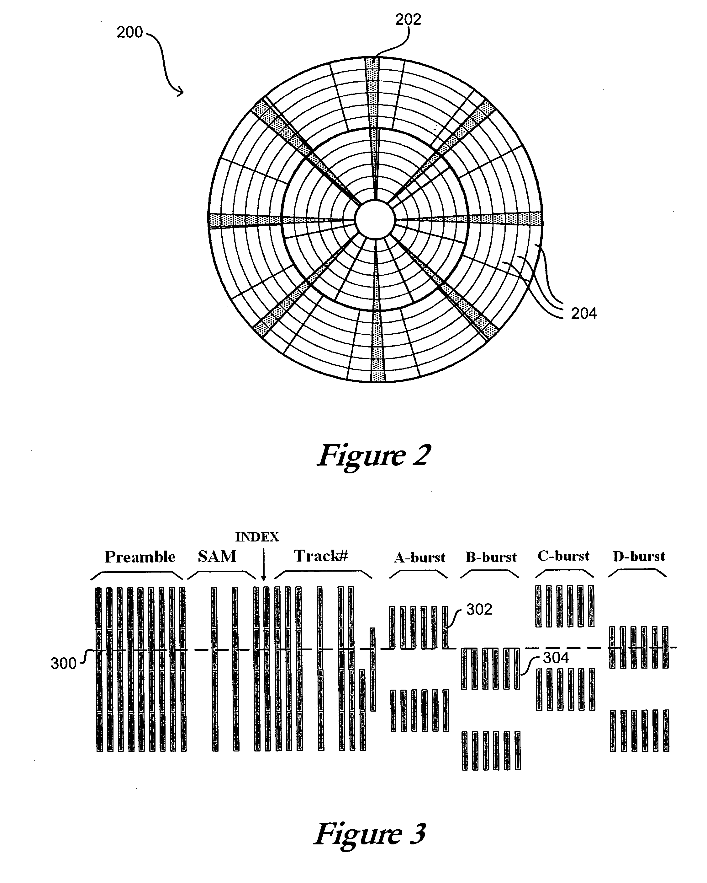 Methods using extended servo patterns with variable multi-pass servowriting and self-servowriting