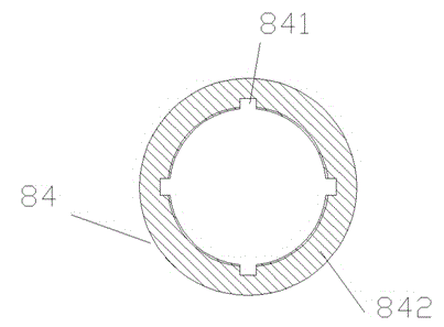 Garden road trimming device with dustproof cover and application method thereof