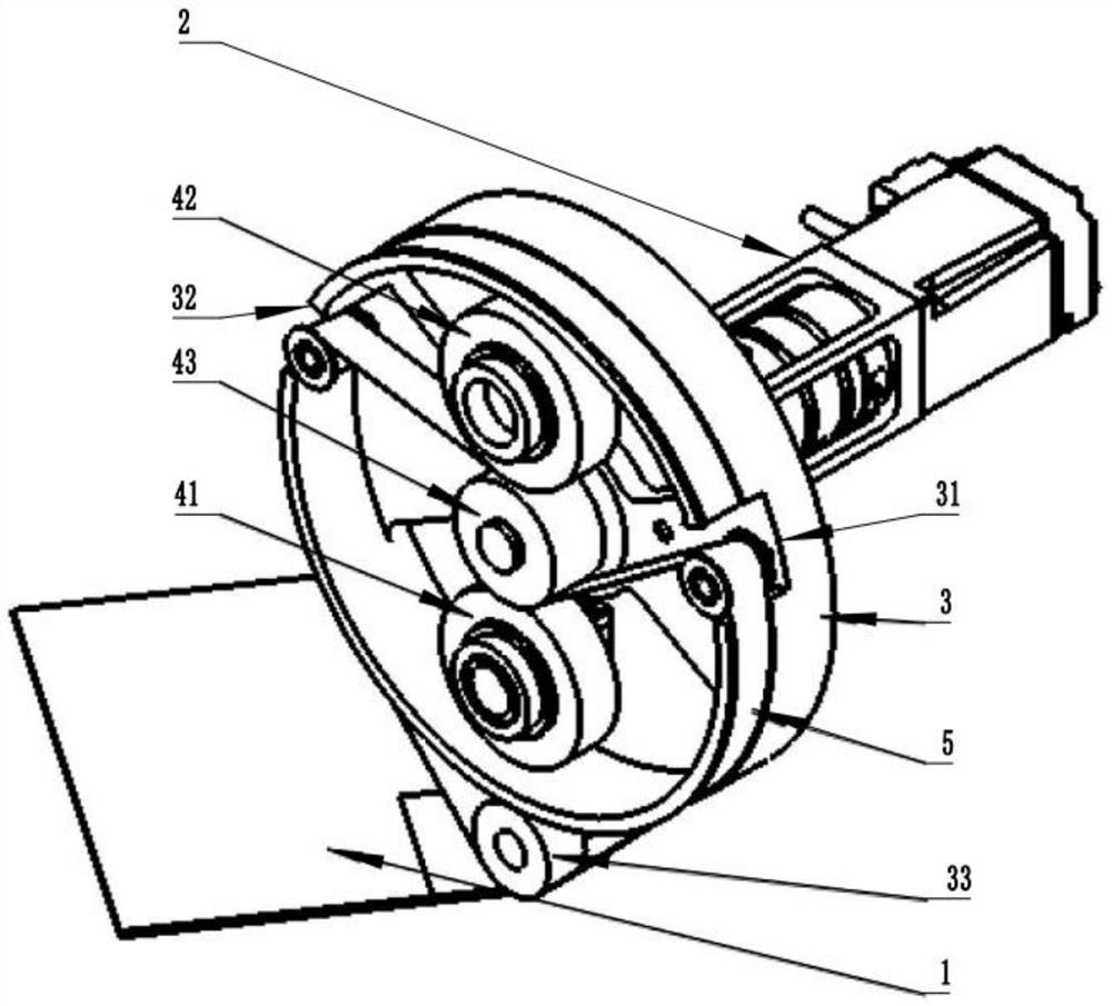 Film tearing mechanism, film tearing equipment and film tearing method