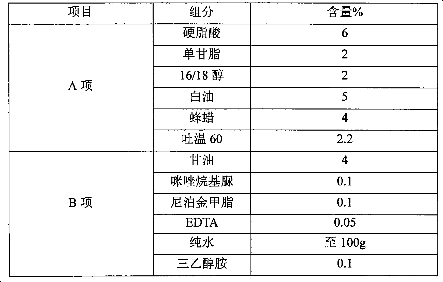 Method for separating efficacy ingredient from solid body and semi-solid formulation