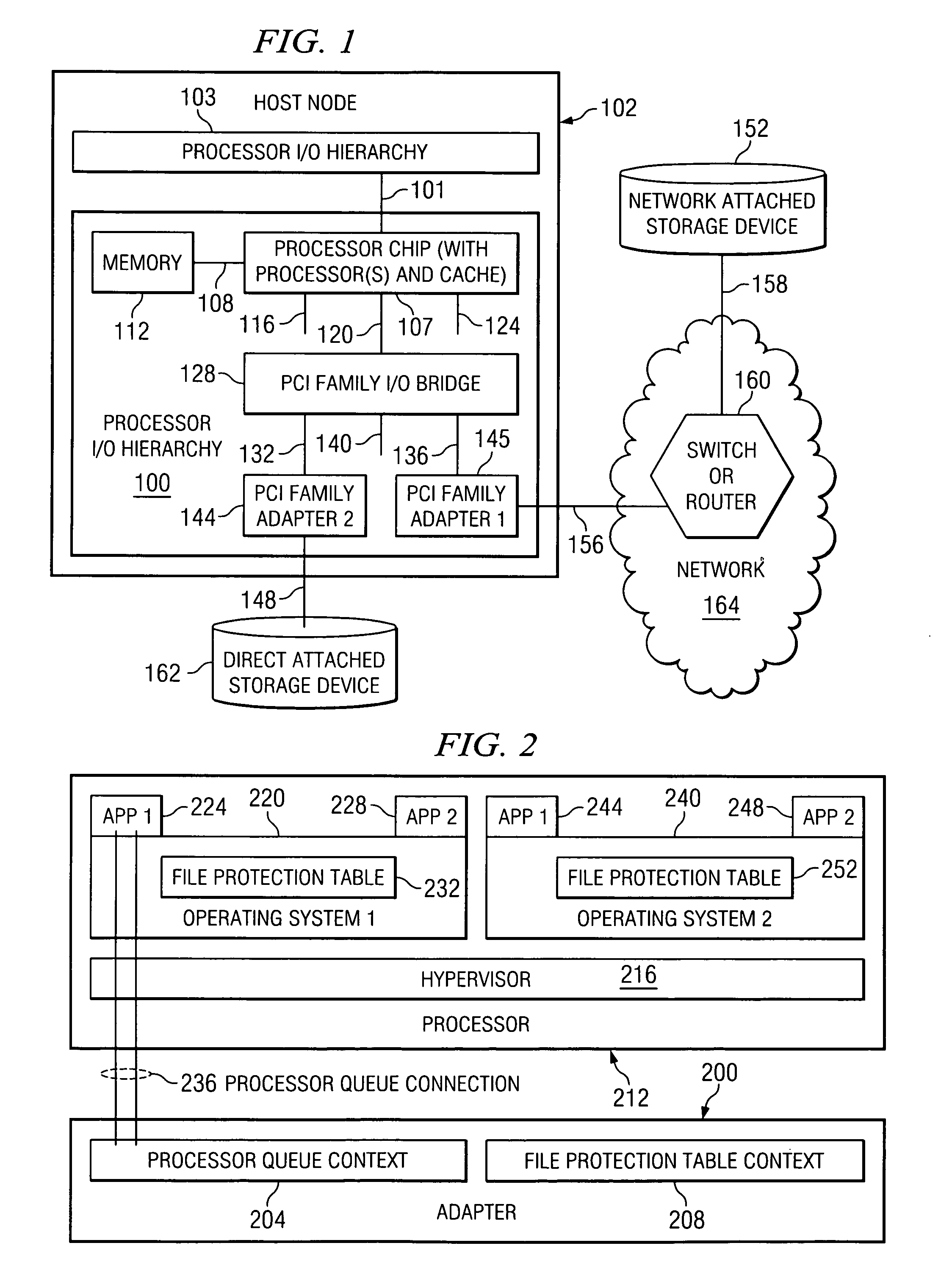 System and method for file based I/O directly between an application instance and an I/O adapter