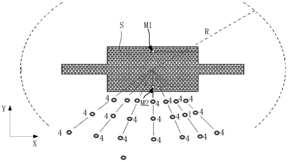 Noise testing method and device