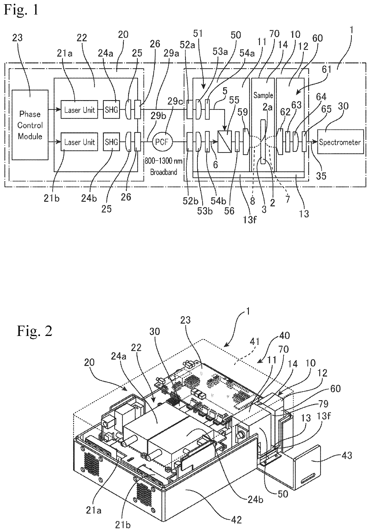 Optical head and measuring apparatus