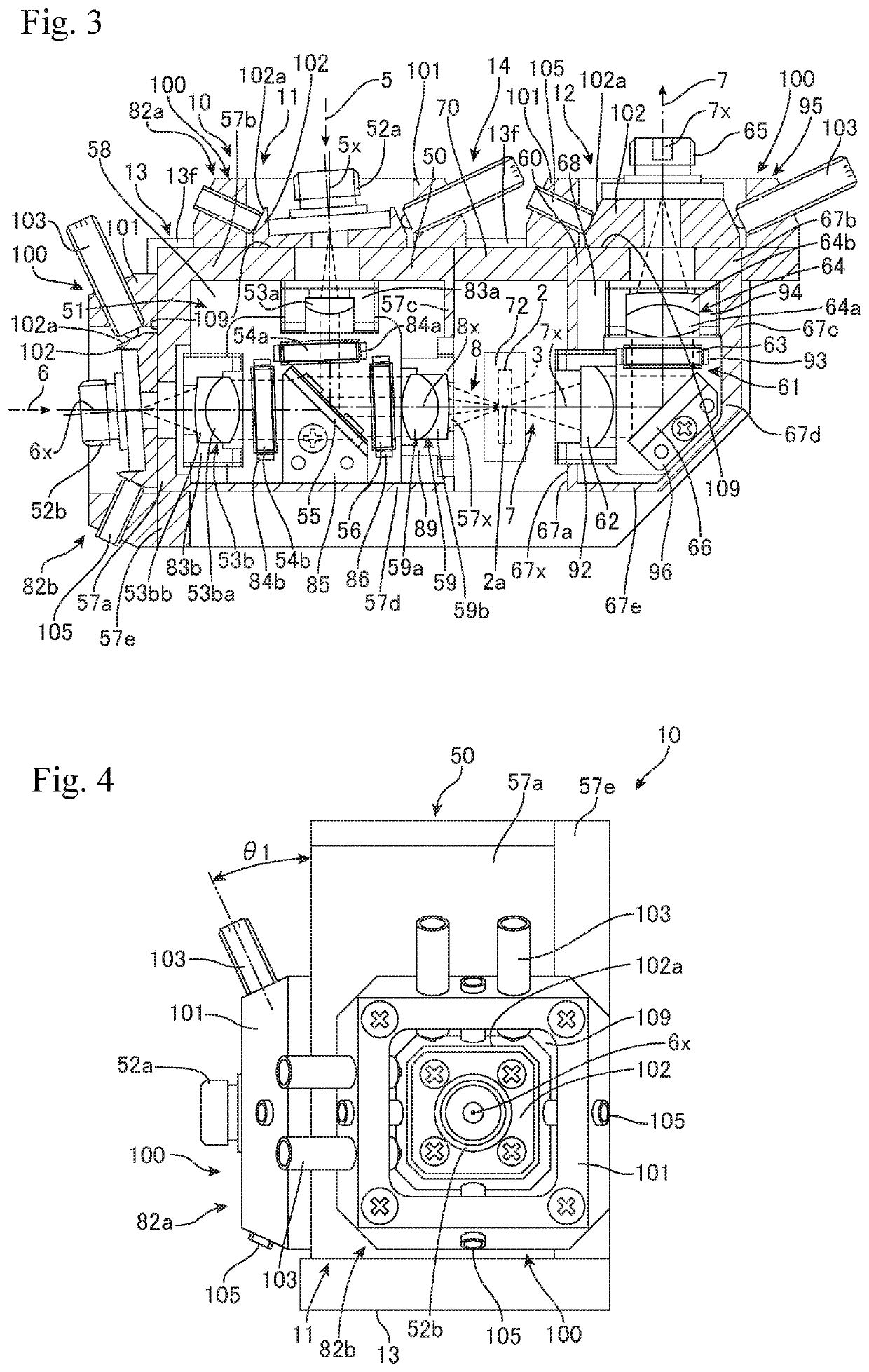 Optical head and measuring apparatus