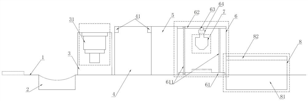 Method and equipment for laser cladding of heavy rare earth wire on surface of neodymium iron boron