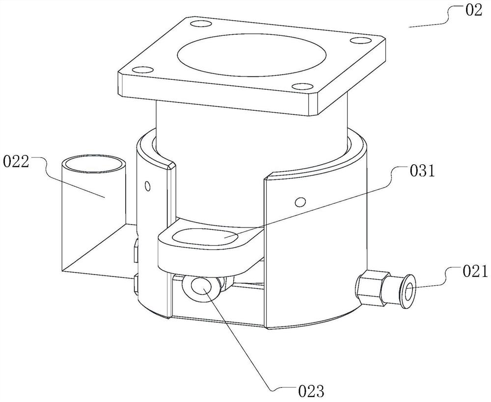 Silicon wafer cutting device and method