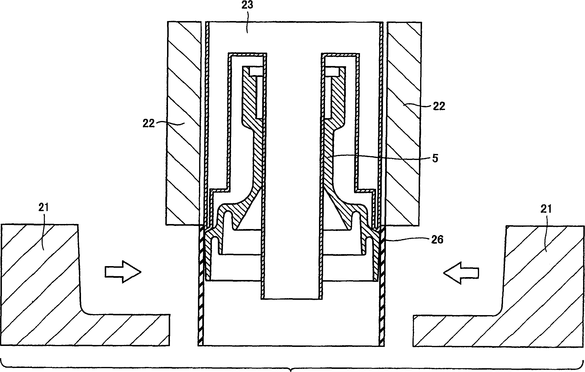 Feed horn structure and its manufacturing method, frequency transformer and satellite communication receiving antenna