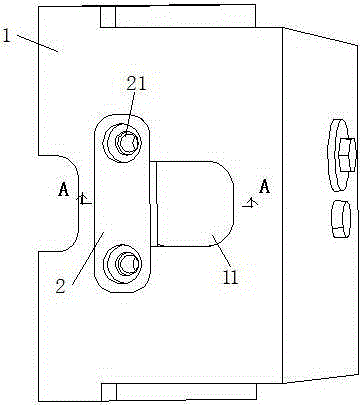 Injection mould capable of preventing sliding block from failure