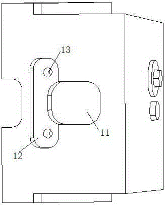 Injection mould capable of preventing sliding block from failure