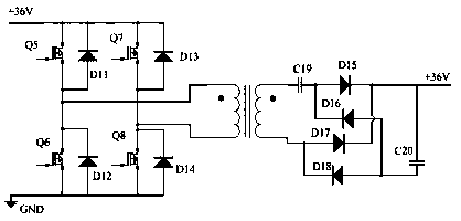 A high-power DC stabilized power supply for oil drilling tools