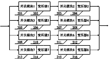 A high-power DC stabilized power supply for oil drilling tools