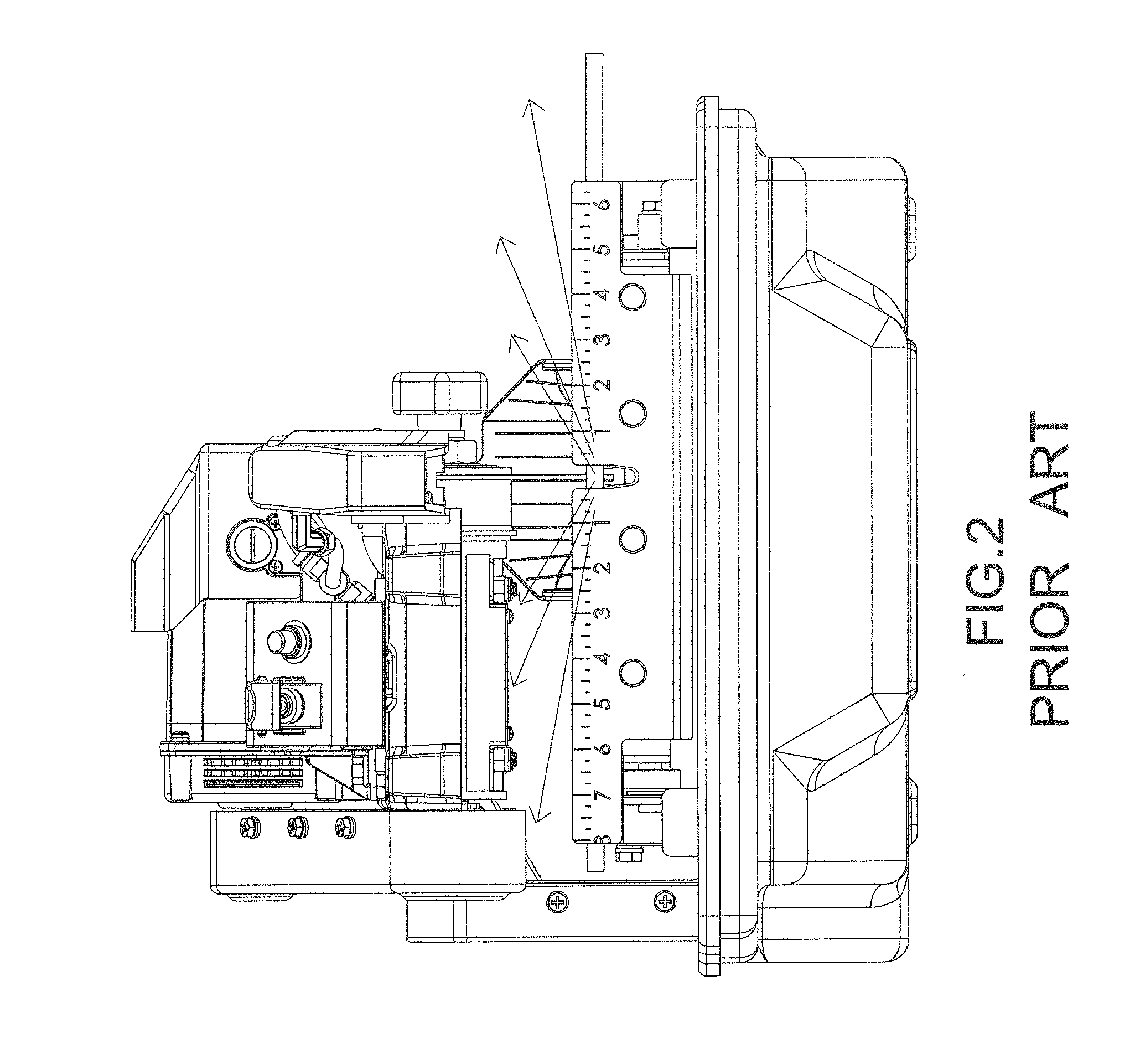 Power Saw Blade Cooling Arrangement