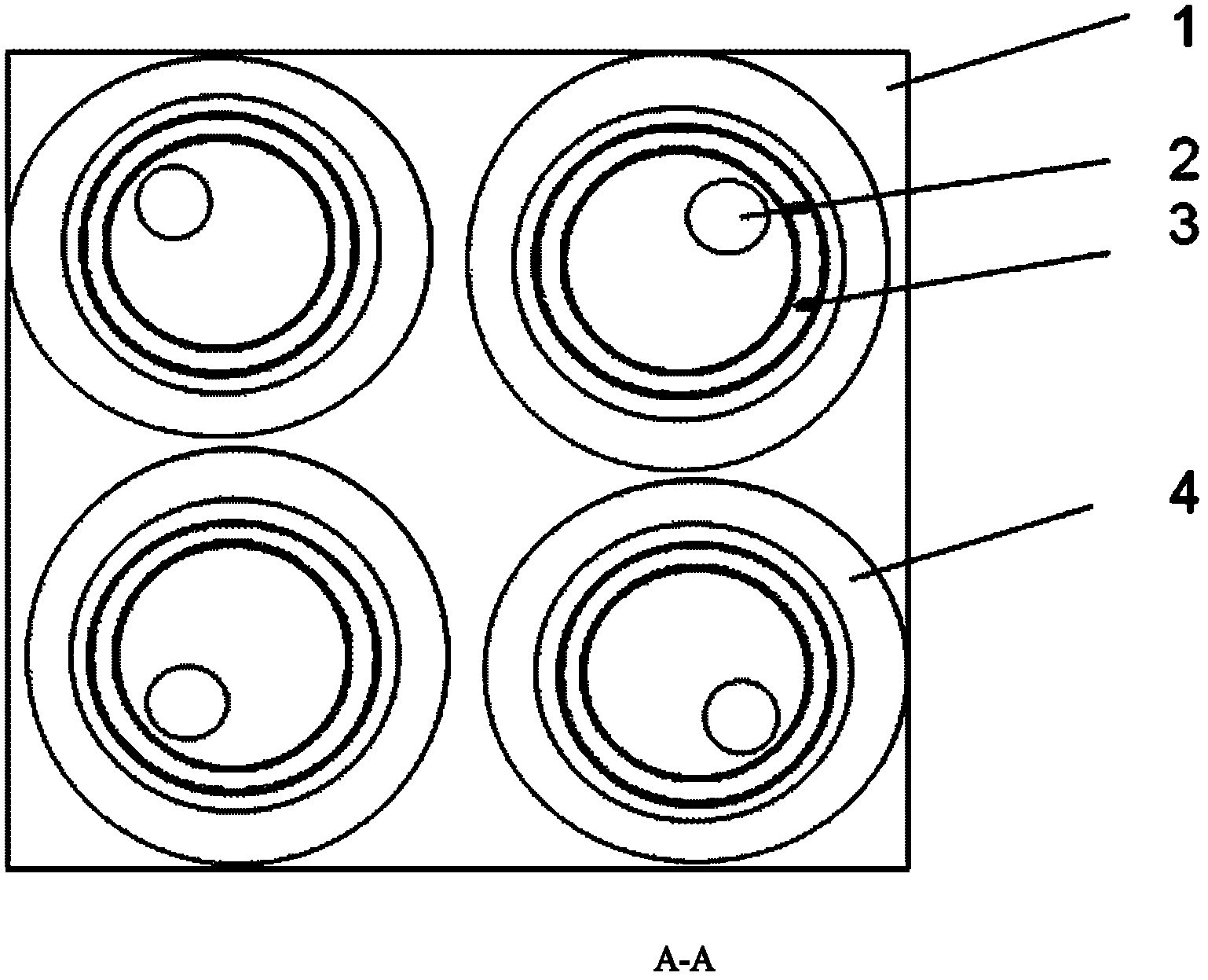 Fast load testing device and method for chloride ion migration coefficient of concrete