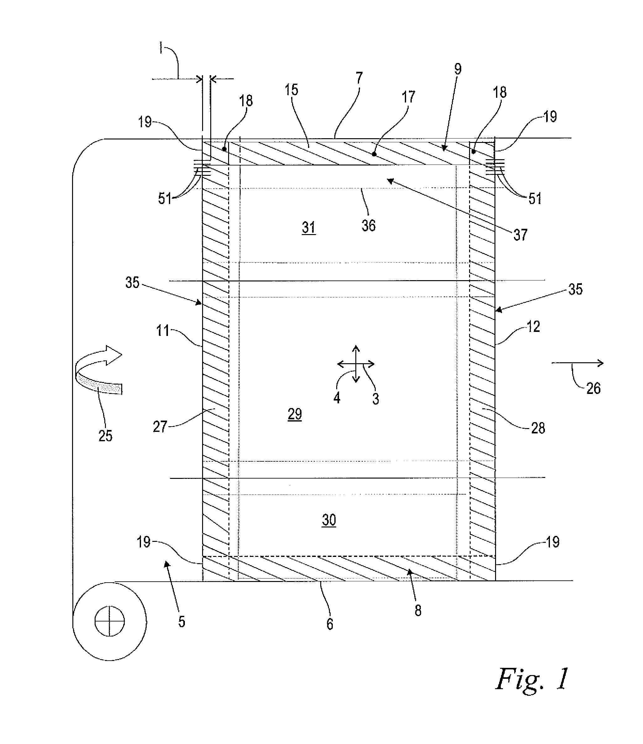 Tubular Bag Packaging and Method for Producing Such Tubular Bag Packaging